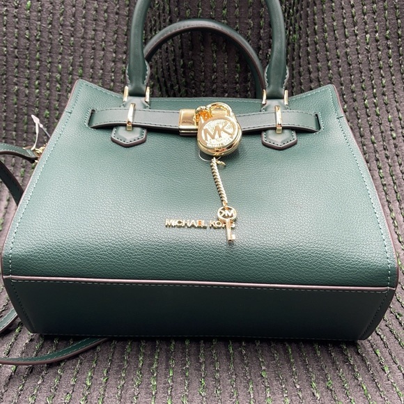 Michael Kors Hamilton Small Satchel Shoulder Crossbody Bag - Picture 11 of 16